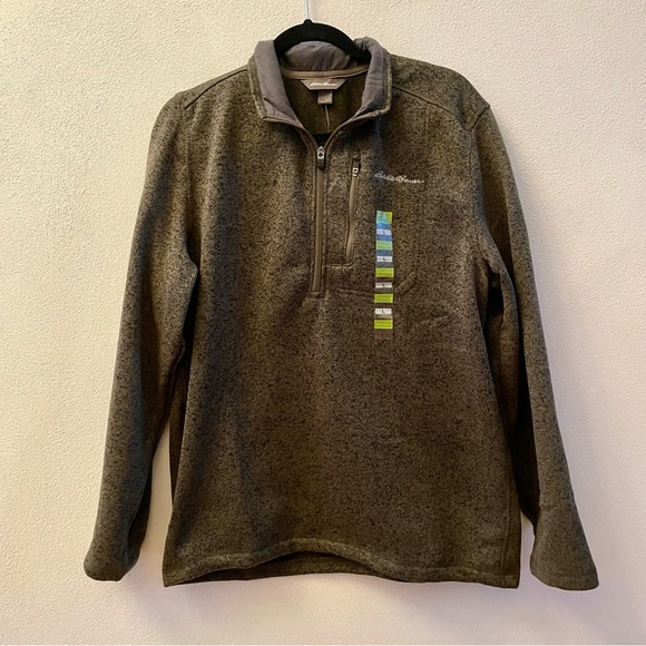 Eddie Bauer Radiator Quarter Zip Fleece Pullover - Picture 2 of 6